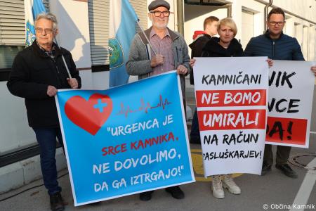 Javno pismo ministrici za zdravje in miren shod v podporo zoper ukinitvi Nujne medicinske pomoči Kamnik (5)